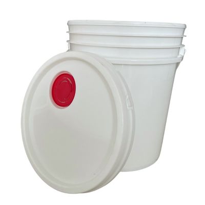 5 Gal Pelle di plastica alimentare con maniglia di metallo