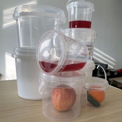 300 ml 3 litri di soluzione di conservazione alimentare secchio di plastica con coperchio Opzione personalizzata