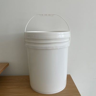 Stampa a schermo di seta secchi di plastica rotondo con manico di metallo 3L 4L 5L 8L 10L 5 galloni
