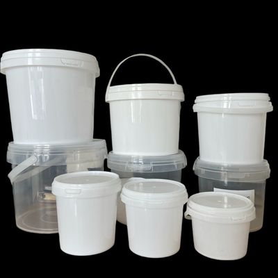 Contenitore di yogurt per caramelle e miele secchi di plastica rotondo con coperchio spessore da 1,0 a 2,5 mm