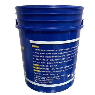 1Spessore.0-2.5 mm GAP/ISO/FDA Approved Plastic Bucket for Paint in 5L 10L 20L 25L 30L