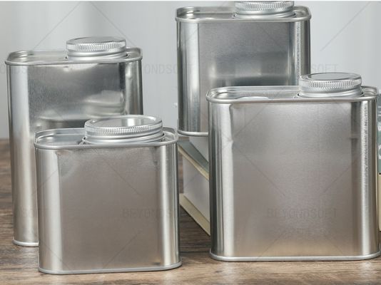 1L-5L scatole di metallo rotondo perfetto per manico di vernice e salsa o senza manico