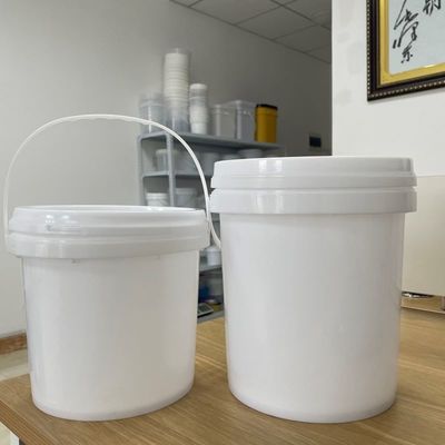 Contenitore per il deposito di detersivi a secco con stampa IML e certificazione GAP/ISO/FDA