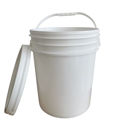Personalizzare contenitore di secchio di polipropilene 20L 25L rotondo di plastica per sottaceti e durevole