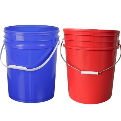 Personalizzare contenitore di secchio di polipropilene 20L 25L rotondo di plastica per sottaceti e durevole