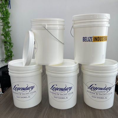 5 Gal secchio rotondo secchio di plastica