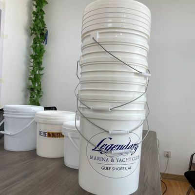 5 Gal secchio rotondo secchio di plastica