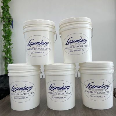 5 Gal secchio rotondo secchio di plastica