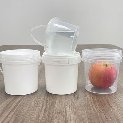Cina fabbrica di secchi di plastica fornitura mini contenitore di plastica trasparente secchi di plastica