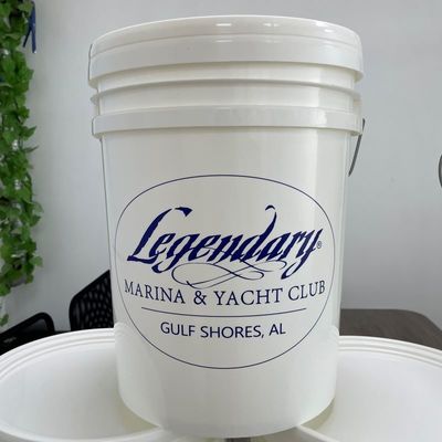 5 Gal secchio rotondo secchio di plastica