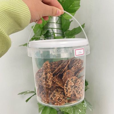 Prezzi di fabbrica secchio di plastica 1L 2L 3L 4L 5L contenitore alimentare